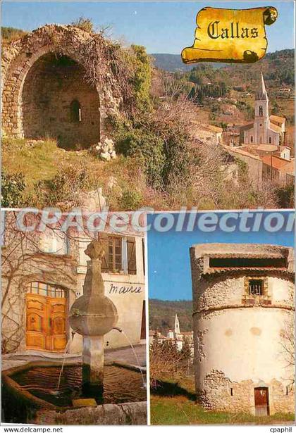 CPSM Callas (Var)Collection mon village