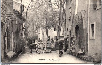 84 CAMARET - la rue saint andeol