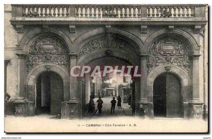 CPA Cambrai Cite FEnelon
