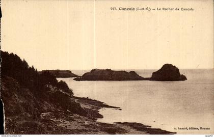 CPA Cancale Le Rocher de Cancale