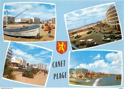 CPM Canet Plage La Plage Radieuse