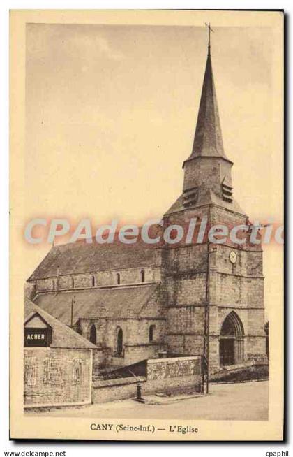 CPA Cany Seine Inf L'Eglise