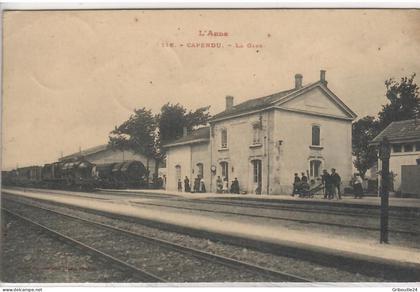 CAPENDU   LA GARE    TRAIN