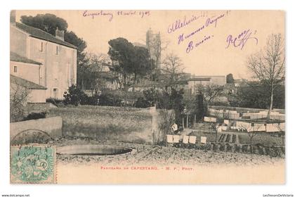 Capestang – Panorama, CPA, France