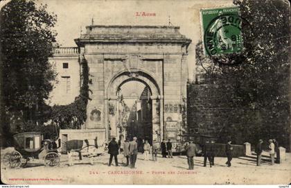 CPA Carcassonne Porte des Jacobins