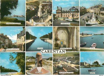 50 - Carentan - Multivues - Carte dentelée - CPM - Voir Scans Recto-Verso