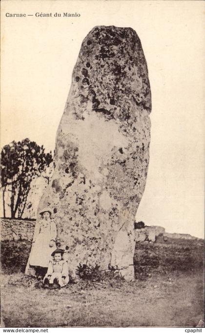 CPA Carnac Géant Du Manio
