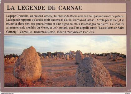 CPM La Legende de Carnac