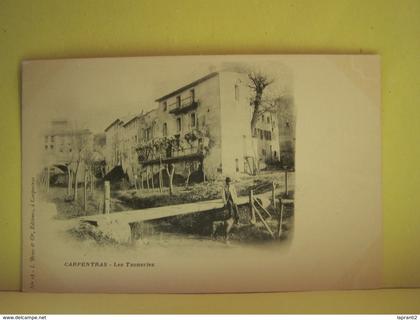 CARPENTRAS (VAUCLUSE) LES METIERS. LES USINES. LES TANNERIES.