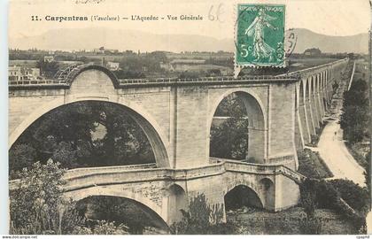 CPA Carpentras Vaucluse l'Aqueduc Vue generale