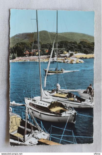 AC174/3, Cpsm 1961, Carqueiranne, le port des Salettes, Var 83
