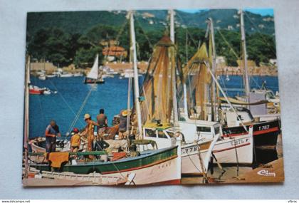 Cpm 1990, Carqueiranne, la flottille de pêche, Var 83