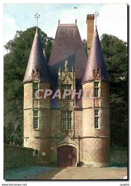 CPA Carrouges le Chateau le chateau de l'entree Chateau
