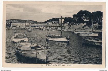CPA - CARRY-LE-ROUET (B du R) - Le Port