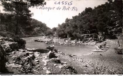 CPA Cassis calanque de port pin