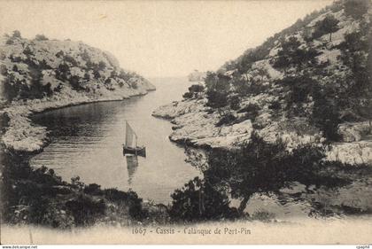 CPA Cassis Calanque de Port Pin