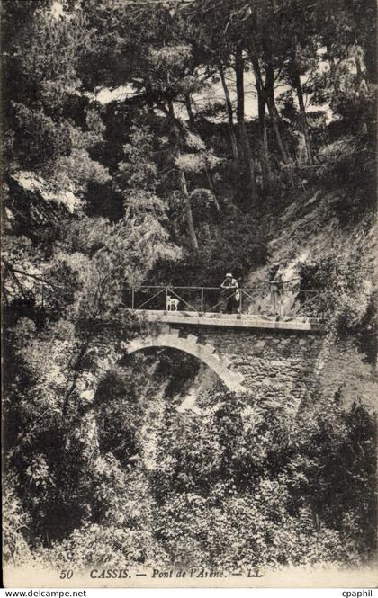 CPA Cassis Pont de L'Arene