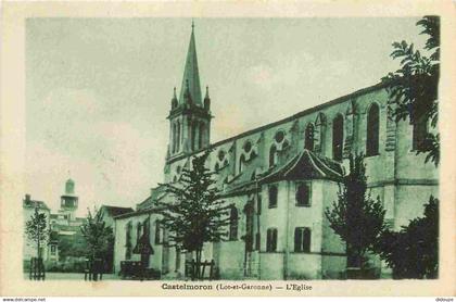 47 - Castelmoron - L'Eglise - CPA - Voir Scans Recto-Verso