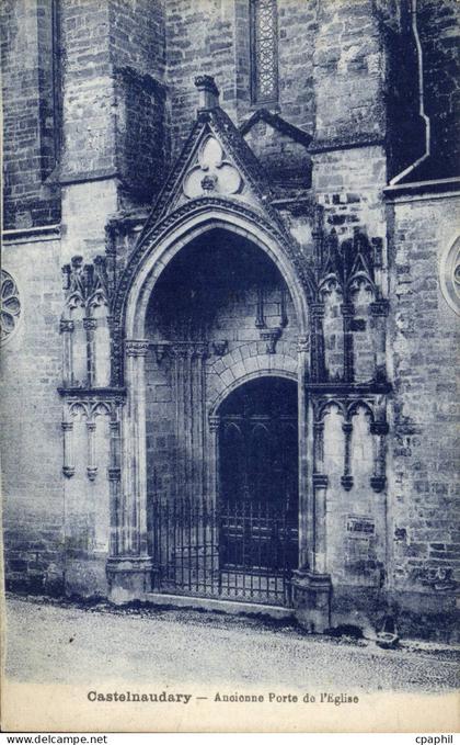 Castelnaudary - Porte de l'Eglise - CPA