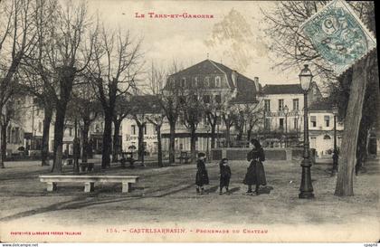 CPA Le Tarn et Garonne Castelsarrasin Promenade du Chateau
