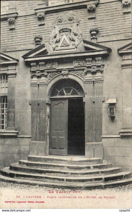 Castres - Hotel de Navrac - CPA