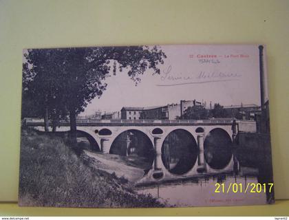CASTRES (TARN) MARCOPHILIE SANITAIRE MILITAIRE. LE PONT BIAIS