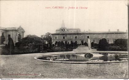 CPA Castres Jardin de l Eveche