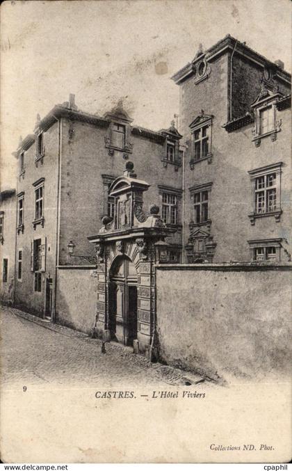 CPA Castres L Hotel Viviers