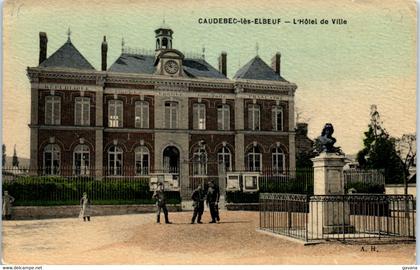 76 CAUDEBEC-lès-ELBEUF - L'hotel de Ville