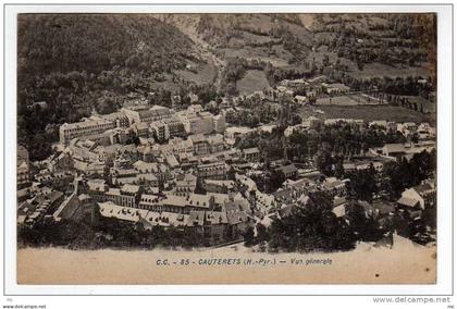 65 - Cauterets - Hautes-Pyrénées - Vue générale