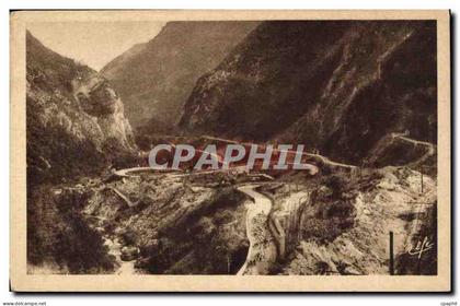 CPA Cauterets Route de Pierrefitte a Cauterets Le Colimacon