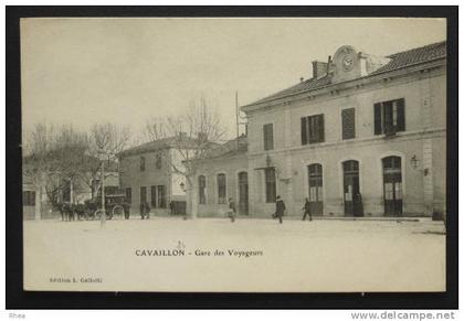 84 Cavaillon exterieur gare    D84D  K84035K  C84035C RH016647