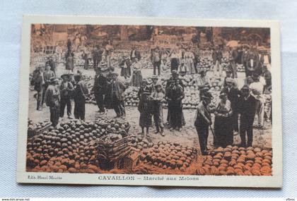 Cavaillon, marché aux melons, Vaucluse 84