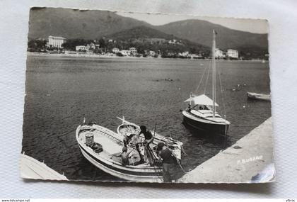 Cpm 1951, Cavalaire sur mer, vue prise de la jetée, Var 83