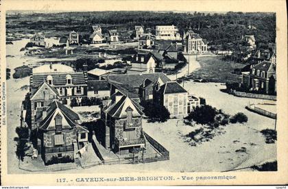 CPA Cayeux Sur Mer Brighton Vue Panoramique
