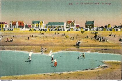 CPA Cayeux sur Mer Les Plage