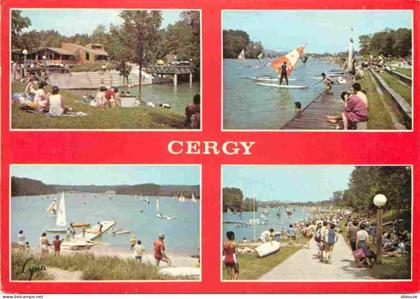 Carte Postale - 95 - Cergy Pontoise - La Base de Loisirs - Multivues - Femme en maillot de bain - CPM - Voir Scans Recto