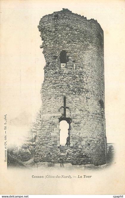 CPA Cesson (cotes du nord) la tour