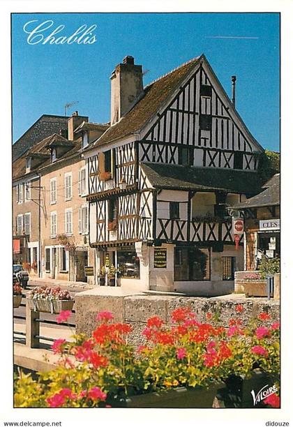 89 - Chablis - Vieille maison à colombages - CPM - Voir Scans Recto-Verso