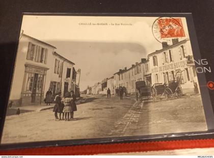 CHAILLE- LES -MARAIS  *- la rue nationale