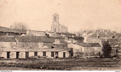 Chaillé les Marais : vue générale