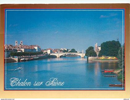 Carte Postale - 71 - Chalon sur Saone - La Saone - Flamme Postale de Chalon sur Saone - CPM - Voir Scans Recto-Verso - P