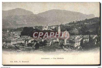 CPA Chambery vue generale