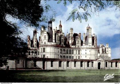 Carte Postale - 41 - Chambord - Le chateau de chambord - la façade sud - CPM - Voir Scans Recto-Verso