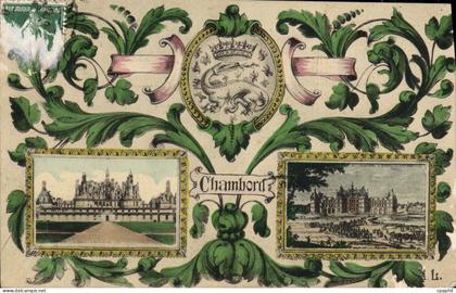 CPA Chambord Chateau