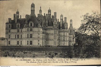 CPA Chambord Le chateau