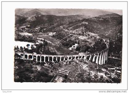 30 CHAMBORIGAUD Pont, Viaduc, Vue Générale, ed Lapie 1, En Avion au Dessus de, CPSM 10X15, 1958
