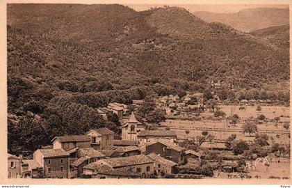 chamborigaud - vue générale sur le village