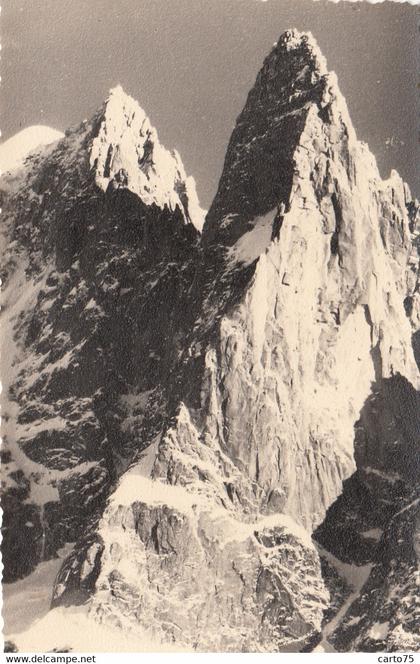 Chamonix-Mont-Blanc 74 - Photographie - Le Dru - La Verte - Photographie Fumex