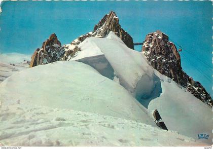 CPA Chamonix Mont Blanc Telepherique de l'Aiguille du Midi